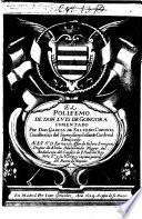 El Polifemo de Don L. de G. comentado por Don Garcia de Salzedo Coronel, etc