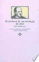 El problema de una sociologia del saber