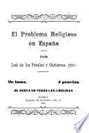 El problema religioso en España