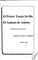 El prócer Tomás Sevilla, El Ambato de antaño