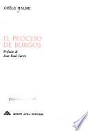 El proceso de Burgos