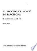 El proceso de Moscú en Barcelona