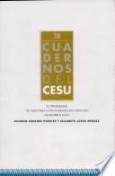 El programa de maestria y doctorado en Ciencias