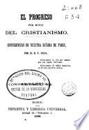 El progreso por medio del cristianismo: Año primero, 1856