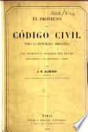 El proyecto de Código civil para la República Argentina y las conquistas sociales del Brasil, etc