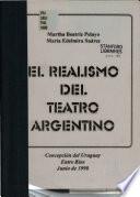 El realismo del teatro argentino