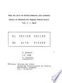 El recien nacido de alto riesgo