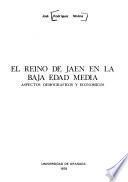 El reino de Jaén en la baja Edad Media