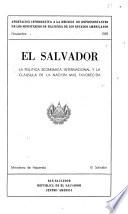 El Salvador, la política económica internacional y la cláusula de la nación más favorecida