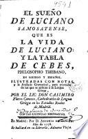 El sueño de Luciano Samosatense