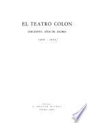 El teatro Colón