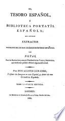 El tesoro español, ó, Bibliotheca portatíl española
