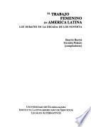 El trabajo femenino en América Latina