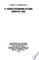 El triunfo restaurador en Tovar (agosto de 1899)