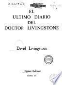 El último diario del Doctor Livingstone
