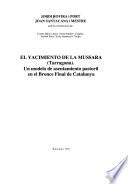 El yacimiento de La Mussara (Tarragona)
