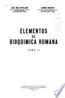 Elementos de bioquímica humana