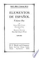 ... Elementos de español ...
