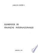 Elementos de finanzas internacionales