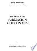 Elementos de formación político-social