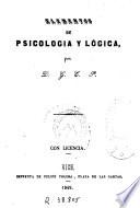 Elementos de psicologia y lógica