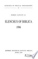 Elenchus of Biblica
