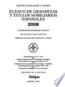 Elenco de grandezas y títulos nobiliarios españoles