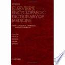 Elsevier's Encyclopaedic Dictionary of Medicine
