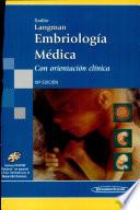 Embriologia medica/ Medical Embryology