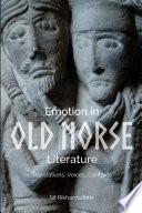 Emotion in Old Norse Literature