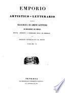 Emporeo artistico-letterario, ossia raccolta di amene letture, novita, aneddoti ecc. con disegni