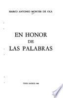 En honor de las palabras