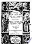 En las Palabras de la Virgen nuestra Señora