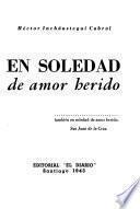 En soledad de amor herido