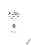 En torno a la bohemia madrileña, 1890-1925