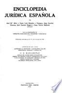 Enciclopedia jurídica española
