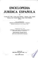 Enciclopedia jurídica española