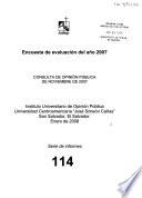 Encuesta de evaluación del año ...