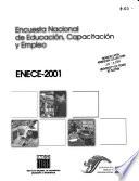 Encuesta nacional de educación, capacitación y empleo