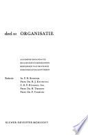 Encyclopedie van de bedrijfseconomie: Organisatie
