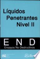 END. Líquidos penetrantes. Nivel II