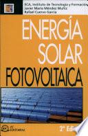 Energía solar fotovoltaica.