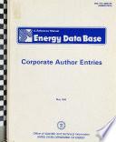 Energy Information Data Base
