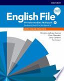 English File: Pre-Intermediate: Student's Book/Workbook Multi-Pack A