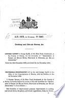 English Patents of Inventions, Specifications