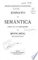 Ensayo de semántica