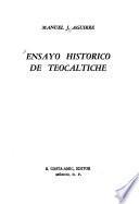 Ensayo histórico de Teocaltiche