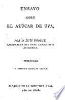 Ensayo sobre el azúcar de uva