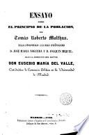 Ensayo sobre el principio de la población
