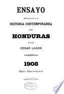 Ensayo sobre la historia contemporanea de Honduras